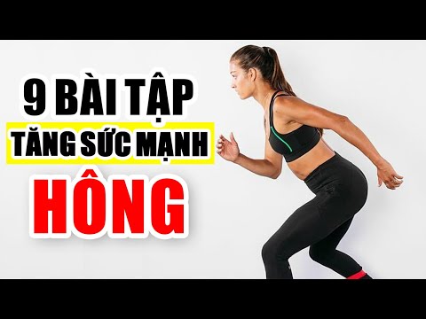 TĂNG CƯỜNG SỨC MẠNH HÔNG CỰC NHANH cho runner chỉ với 9 BÀI TẬP này! | CHẠY 360