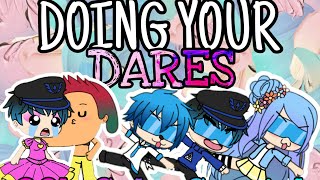 DOING YOUR DARES! (Gachalife Funny)