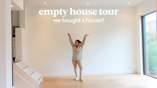 we bought a house!! | empty house tour