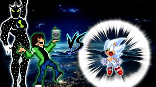 Ben 10 S3 V4 All Form Vs Sonic Clic V3 All Form In Mugen