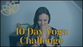 10 Day Yoga Challenge For Beginners