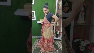 Saree As A Lehenga