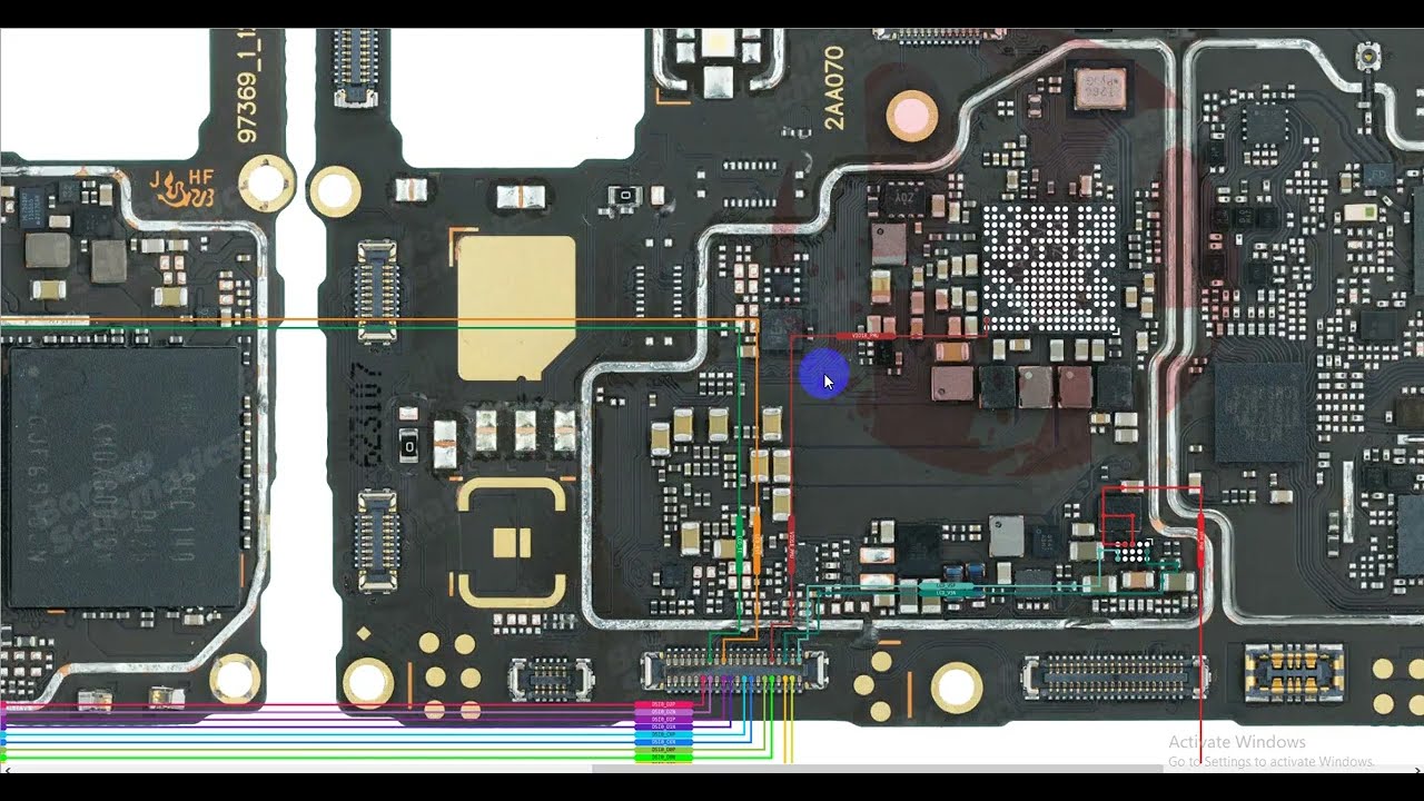Oppo A16 Display Graphics Jumper Problem Diagram Oppo A16 Display Graphics Jumper Problem Diagram