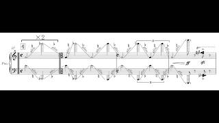 〈 VIII. Zoom In/Out〉from《17 Etudes for Piano, Keyboard and Movie (2017)》(SCORE)