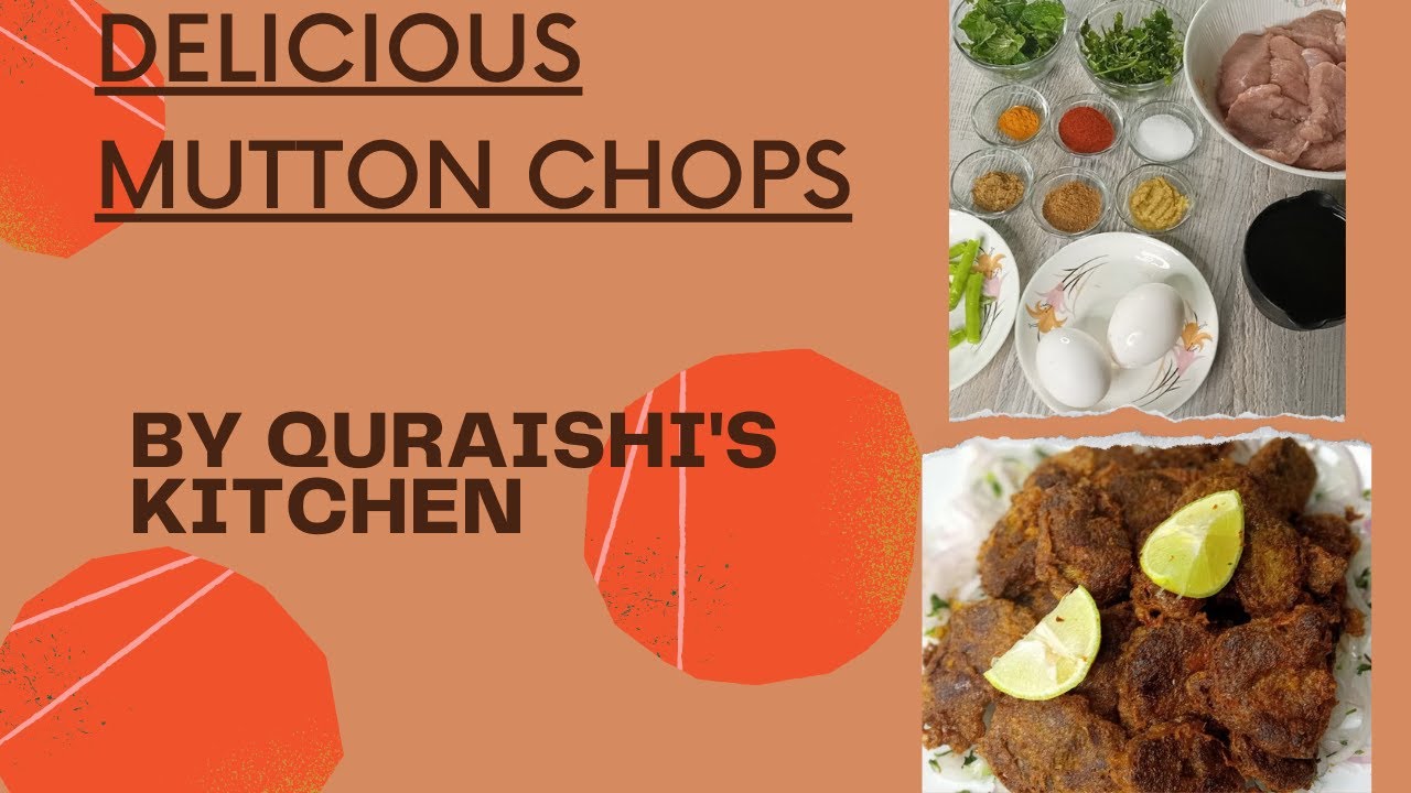 Delicious,mouth-watering,succulent and juicy Mutton Chops
