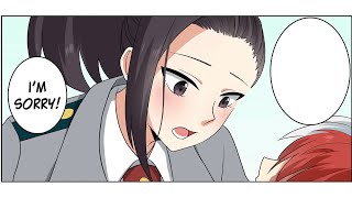 Momo Gets On Top Of Todoroki Funny My Hero Academia Comic Dub