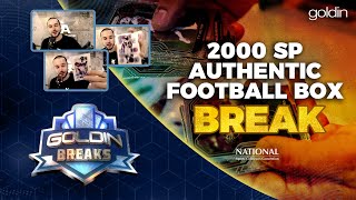 Goldin Breaks - 2000 SP Authentic Football at The National Sports Collectors Con