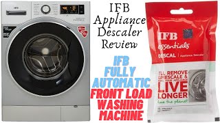How to Descaling front load washing machine| descale fully automatic washing mac