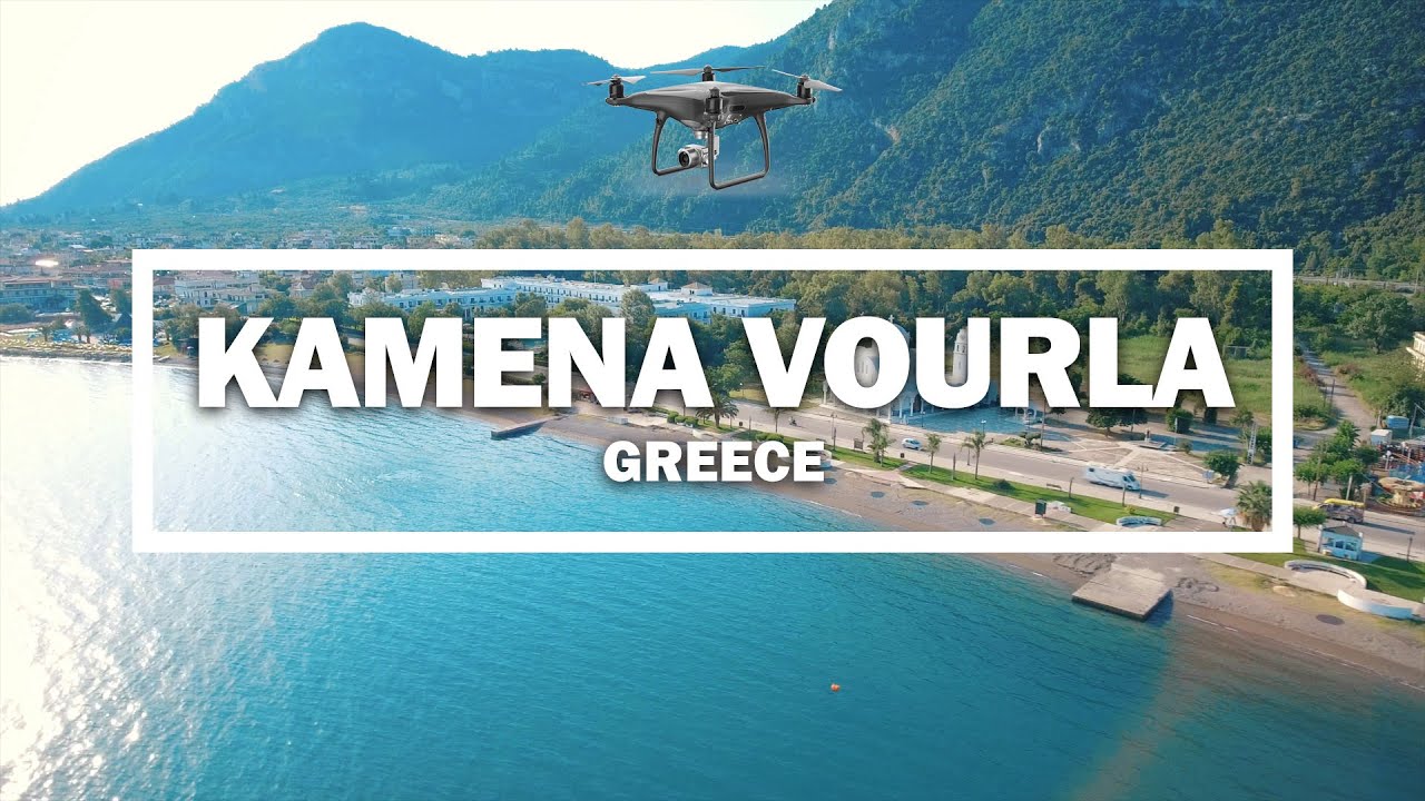 Kamena Vourla Greece Drone Youtube Kamena Vourla Greece Drone Youtube