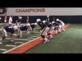 Auburn Offensive Line--Spring Practice 5