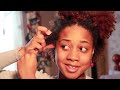 Natural Hair Twist Bantu Knot Out Tutorial
