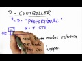 Proportional Control Solution - CS373 Unit 5 - Udacity