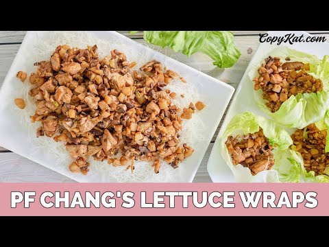 VIDEO : pf chang's lettuce wraps - you can make your own homemadeyou can make your own homemadep.f. changslettuce wraps from scratch with this simple copykatyou can make your own homemadeyou can make your own homemadep.f. changslettuce wr ...