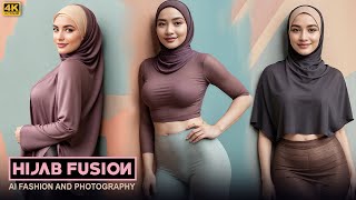 Stunning 4k Ai Hijab Model Showcase: Middle Eastern Hijab Style Lookbook - Hijab Fusion #Exclusive