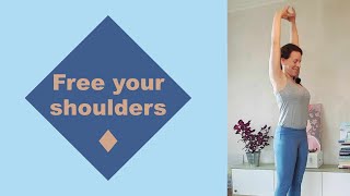 Simple exercises to free your shoulders from pain