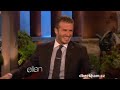 David Beckham - The Ellen DeGeneres Show (16.9.2011)