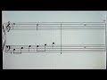 カノン / パッヘルベル（ピアノ楽譜）