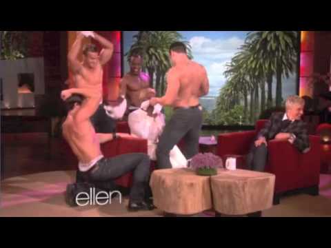 Four Hot Guys Give NeNe Leakes Lap Dance on Ellen