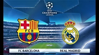 Pes 2018 Barcelona Vs Real Madrid Uefa Champions League Final Gameplay Pc