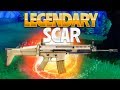 LEGENDARY SCAR!? (Fortnite Battle Royale) | rhinoCRUNCH