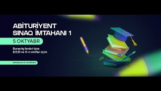 Güvən Blok Sınaq 2.12 Oktyabr 2025Ərbaycan Dili 11-Ci Sinif