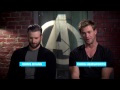 Chris Evans & Chris Hemsworth Eat Doritos | MTV News
