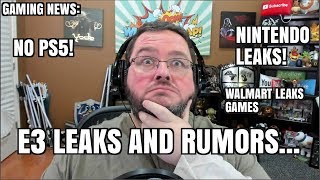 Gaming News: e3 Rumors and Leaks! Walmart Leaks! Playstation 5! Nintendo Treehouse Leaks! Gaming News: e3 Rumors and Leaks! Walmart Leaks! Playstation 5! Nintendo Treehouse Leaks!