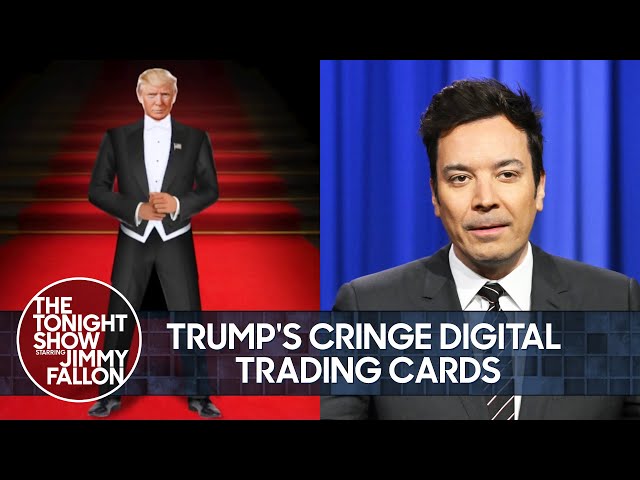 Play this video Trump39s Cringe Digital Trading Cards, quotMILF Manorquot Reality Show Announced by TLC  The Tonight Show