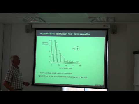 Pt 1: 'Disentangling data: summarising distributions with graphical displays', Rex Galbraith, UCL