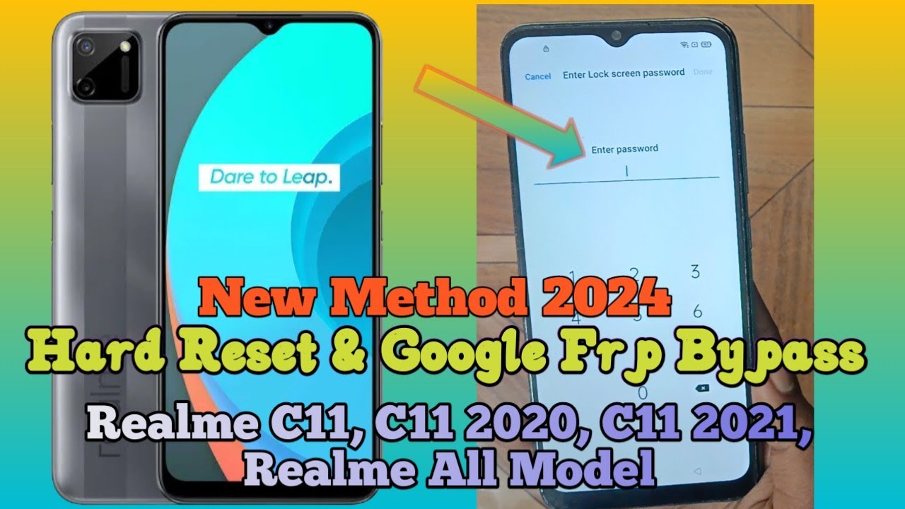 How to Hard Reset & Google Account Frp Bypass On Realme How to Hard Reset & Google Account Frp Bypass On Realme