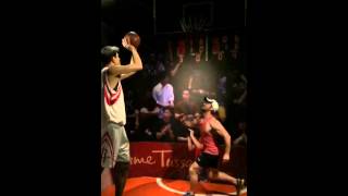 Amazing Yao Ming Shot Block In Hong Kong