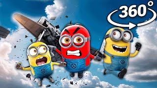 360 Vr - Minions Plane Crash