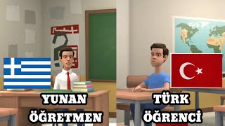 Yunan Öğretmene Türk Öğrenciden Kapak
