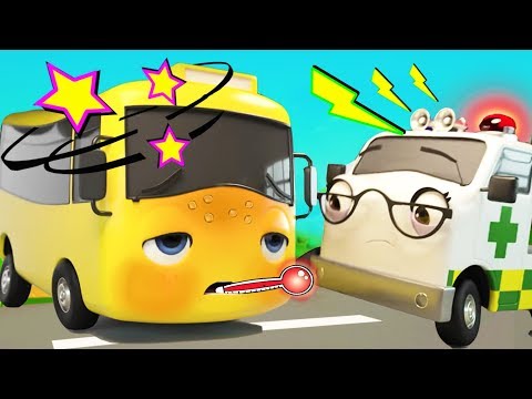 Buster Gets Sick - Go Buster | BRAND NEW! | Baby Songs | Cartoons For Kids | Little Baby Bum