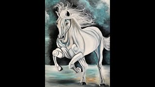 Boundless horse painting