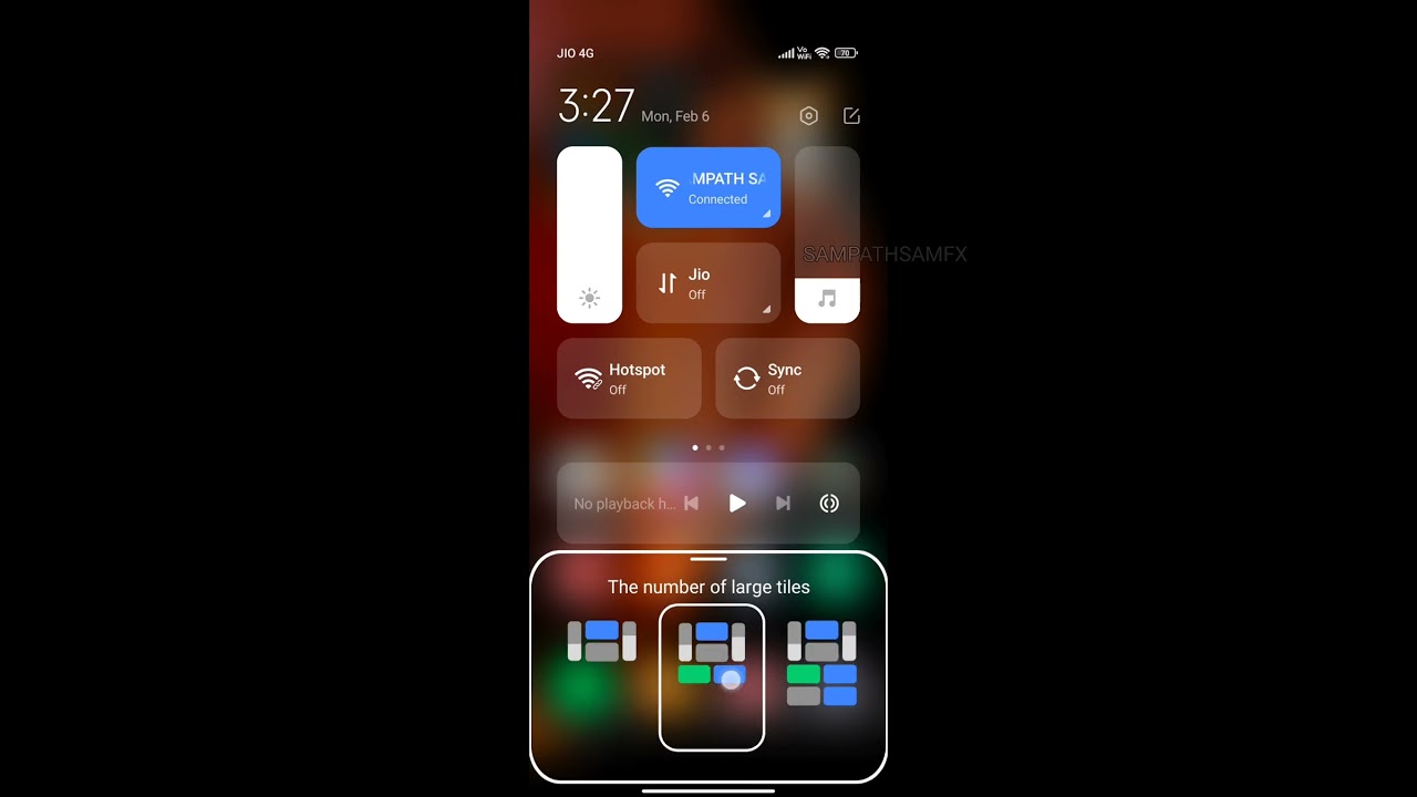 MIUI 14 VN Edition Control Center Customisation In MI MIUI 14 VN Edition Control Center Customisation In MI
