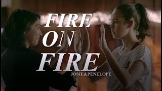 josie + penelope | fire on fire