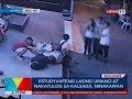 BP: Estudyanteng lasing umano at nakatulog sa kalsada, ninakawan