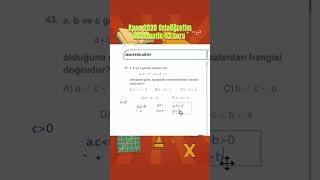 Kpss 2020 Ortaöğretim Matematik 43.Soru