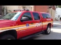 WALK AROUND OF BRAND NEW FDNY HAZMAT BATTALION CHIEFS UNIT IN THE MASPETH, QUEENS IN NEW YORK CITY.