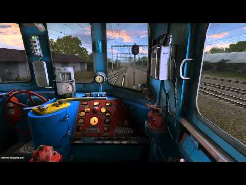 ВЛ80К-725 Запуск и отправление в Trainz 2012 - Topik Populer
