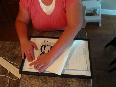 Craft Ideas Youtube on Cricut Vinyl Project Picture Frame