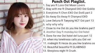 [PLAYLIST] Punch Ost  Playlist, K-Drama ost sing by punch.
