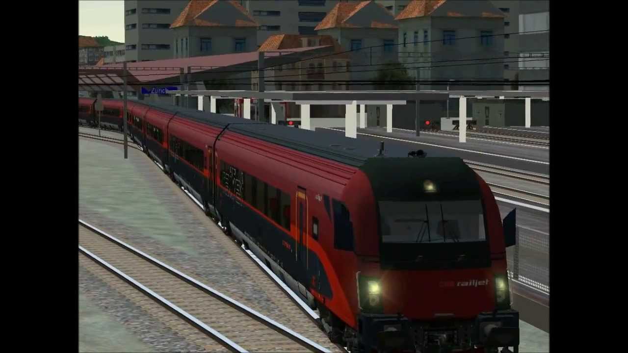 Train Simulator Railjet ÖBB 31.12.2011 YouTube