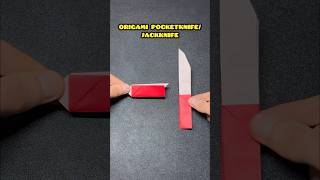 Origami Pocketknifejackknife Tutorial