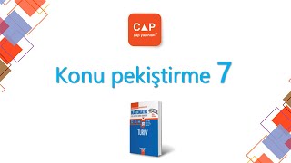 Çap Yayınları Türev Konu Anlatımlı Soru Çözümleri - Sayfa 35 Konu Pekiştirme 7