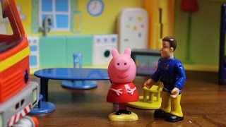 Bajka Świnka Peppa po polsku Strażak Sam i Świnka Peppa otwierają jajka niespodzianki