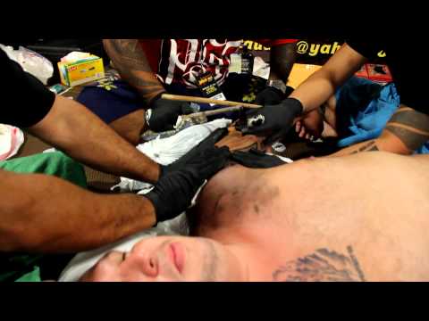 hand tap tattoo