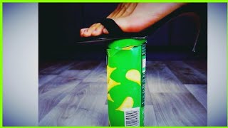 Crushing Can By High Heels Crushing By Heels Crush Heels
