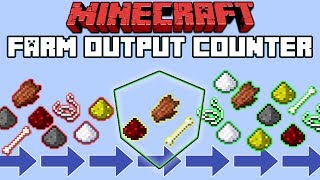 Minecraft Item Counter For Mob Farms! (Data Pack For Minecraft 1.14 & 1.13)